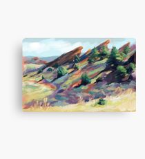 Red Rocks Park near Morrison, Colorado Canvas Print