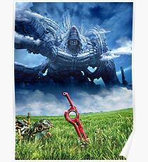Xenoblade Chronicles Artwork Design Poster