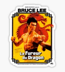 Way of the Dragon French Poster Sticker