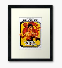 Way of the Dragon French Poster Framed Print