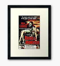 Bride of the Monster Framed Print