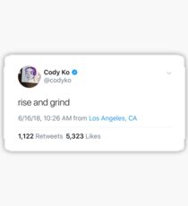 cody ko tweet Sticker