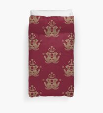 Barista Crest (darkt tees and hoodies) Duvet Cover