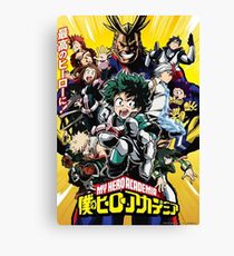 Boku no Hero Academia/My Hero Academia Designs Canvas Print