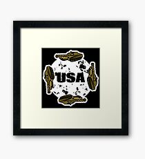 Who owns the moon? Framed Print