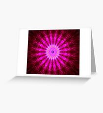 Undefined Circle in Oil Greeting Card
