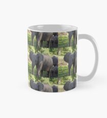 Elefant in freier Wildbahn Tasse (Standard)