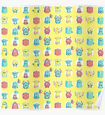 Monster party Poster