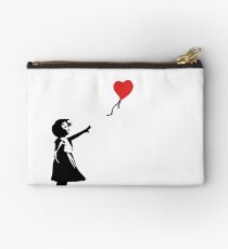 Banksy Letting Love Go! Ballon-Mädchen! Täschchen