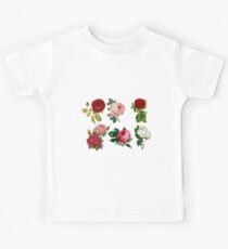 Rose shirt : Flower shirt/Floral shirt/Vintage shirt/Flower Accessories Kids Tee