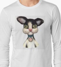 Character cat with style Long Sleeve T-Shirt