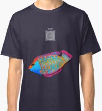Retten Sie die Fische - Detroit werden menschlich (gut für farbige Hemden) Classic T-Shirt
