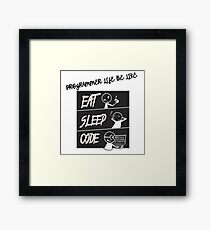 Software Engineer Framed Print