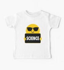 Science Emoji Sunglasses Shirt T-Shirt Tee Baby Tee