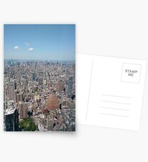 New York City, Manhattan, Brooklyn, New York, streets, buildings, skyscrapers, cars, pedestrians, #NewYorkCity, #Manhattan, #Brooklyn, #NewYork, #streets, #buildings, #skyscrapers, #cars, #pedestrians Postcards