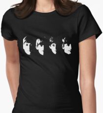 with the beatles Women's Fitted T-Shirt