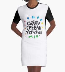 Yerevan Graphic T-Shirt Dress