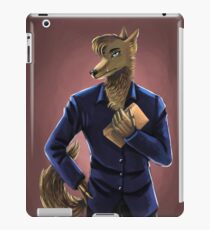 Anthro Coyote Portrait iPad Case/Skin
