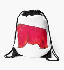 Strawbeary Drawstring Bag
