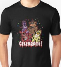 Five Nights At Freddy's Celebrate! Unisex T-Shirt