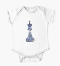 King Chess Piece Starry Night Galaxy - Cool Chess Club Gift One Piece - Short Sleeve