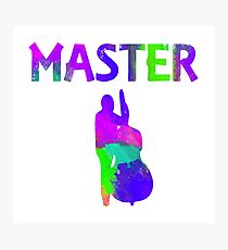 Double Bass Master (Magical Transformation version) Photographic Print