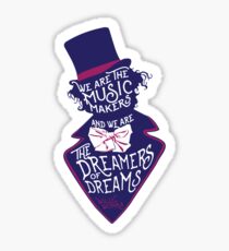 Willy Wonka Dreamers of Dreams Sticker