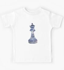 Queen Chess Piece Starry Night Galaxy - Cool Chess Club Gift Kids Tee