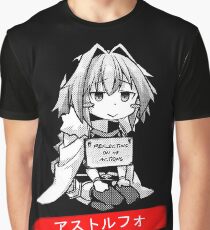 Astolfo Reflecting on his action Graphic T-Shirt