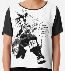 Raging Bakugou Chiffon Top