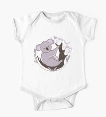 I Love You-calyptus - Koala One Piece - Short Sleeve