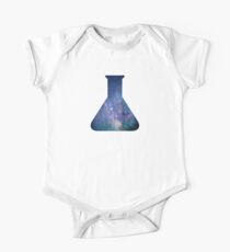 Galaxy Science Flask Beaker One Piece - Short Sleeve