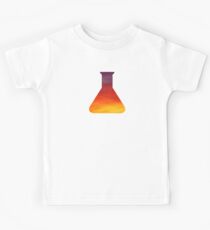 Evening Skies Science Beaker Kids Tee