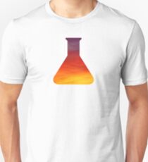 Evening Skies Science Beaker Unisex T-Shirt
