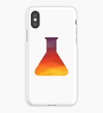 Evening Skies Science Beaker iPhone Case