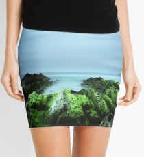 "Beachular Mosstrophy" ∞ Barragga Bay, NSW - Australia Mini Skirt