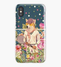 Corgi tennis iPhone Case