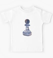 Pawn Chess Piece Starry Night Galaxy - Cool Chess Club Gift Kids Tee