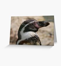 cute penguin design Greeting Card