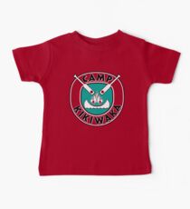 Camp Kikiwaka - Bunk'd - red background Baby Tee