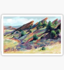 Red Rocks Park near Morrison, Colorado Sticker