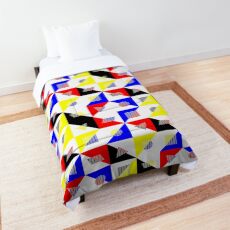 Bauhaus Checker Pattern Comforter