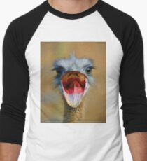 Open Wide Men's Baseball ¾ T-Shirt