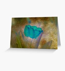 Modern tulips Greeting Card