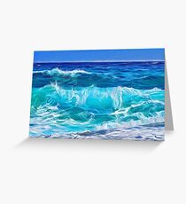 Ocean Waves Greeting Card