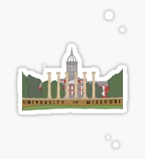 Mizzou Columns Sticker