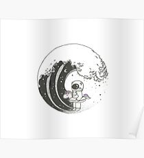 Rainbow Wave Poster