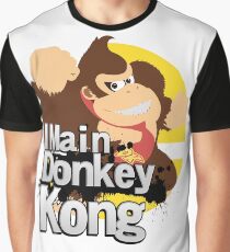 Super Smash Bros. Ultimate - I Main Donkey Kong (DK) Graphic T-Shirt