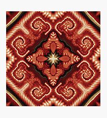 Baroque in Red Photographic Print