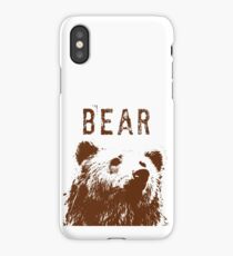 Brown Bear iPhone Case